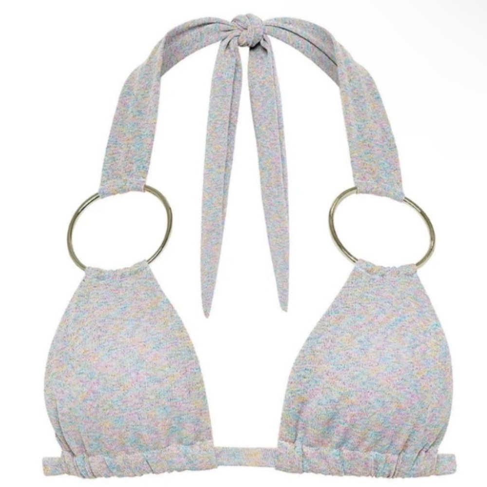 ⭐️ Montce Swim Disco Solo Loops bikini top